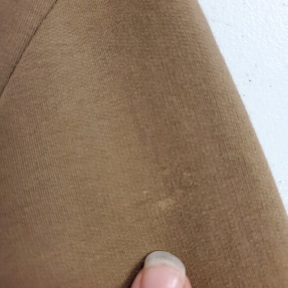 Eileen Fisher Womens Full Zip Stretch Sweatshirt Size M Brown Classic Layers - Picture 9 of 11